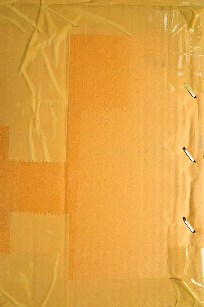 Brown Cardboard Box Paper Texture Background — Fotografia de Stock