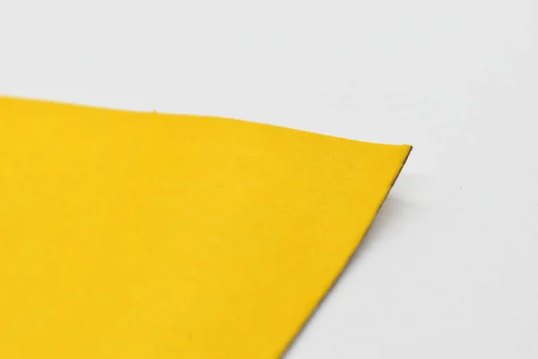 Yellow Paper Texture Background Card Design — Stockfoto