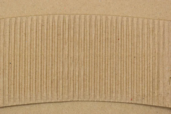 Closeup Brown Paper Cardboard Brown Background — Foto Stock