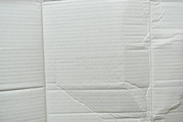 白い紙箱の質感の背景 リサイクル材料 — ストック写真