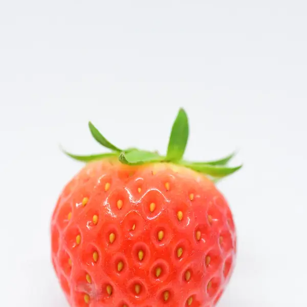 Beautiful Fresh Red Strawberry Isolated White Background — Foto Stock