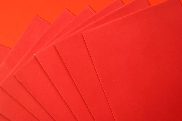 Červená Obálka Červeném Pozadí Pro Návrh Karty Čínský Den — Stock fotografie