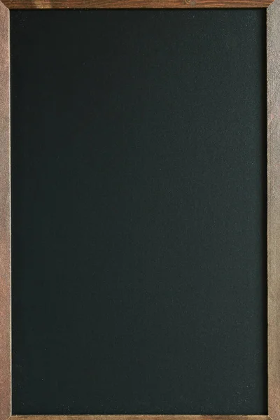 木製の枠の中に新しい黒板と教育用の黒板 — ストック写真