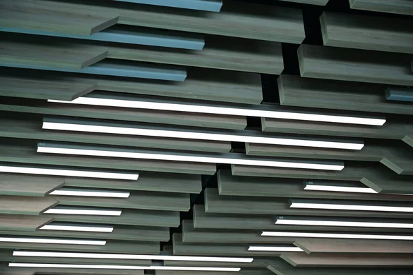 Fundo Textura Teto Azul Cinza Design Interiores Para Casa Moderna — Fotografia de Stock