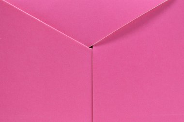 pink paper box texture background, package for design