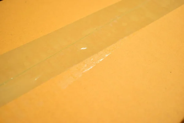 Braune Pappschachtel Papier Textur Hintergrund — Stockfoto