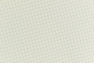 Boş sayfası olan açık planlı dizüstü bilgisayarın üst görünümü, çizgili kağıt dokusu arkaplanı