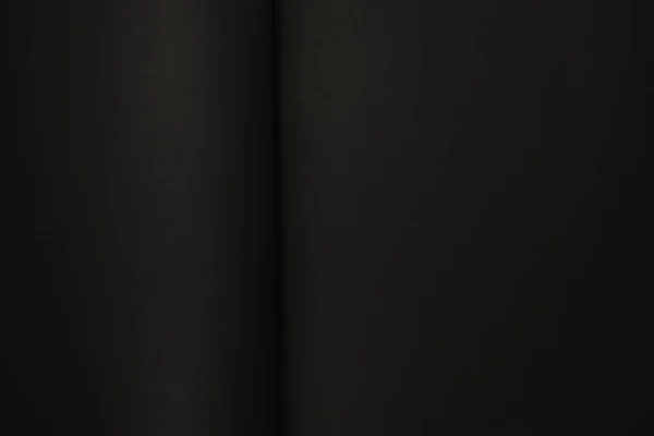 Чистый Открытый Черный Фон Ноутбука Текстура Бумаги Ремесла — стоковое фото