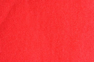 Kırmızı yün tekstil dokusu, noel dekorasyonu tasarımı