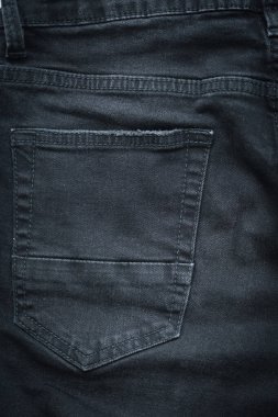 siyah kot elbise dokusu arka plan, pantolon modasının tekstili