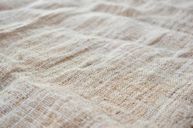 kahverengi çuval bezi dokusu arka plan, buruşuk çuval kumaş tasarımı için tekstil