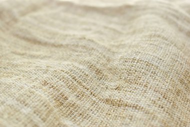 kahverengi çuval bezi dokusu arka plan, buruşuk çuval kumaş tasarımı için tekstil