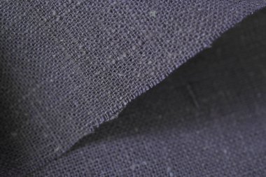 koyu bej kenevir doğal kumaş kumaş rengi; tekstil moda soyut arkaplan kaba dokusu