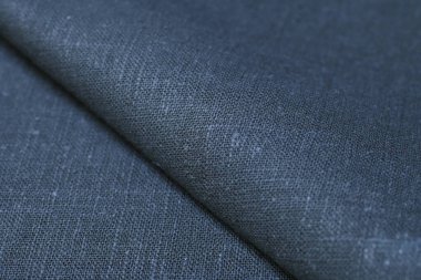 Koyu gri kenevir doğal kumaş kumaş rengi; Tekstil moda soyut arkaplan kaba dokusu