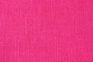 Pembe kenevir viskoz doğal kumaş kumaş rengi, tekstil modasının kaba dokusu soyut arka plan