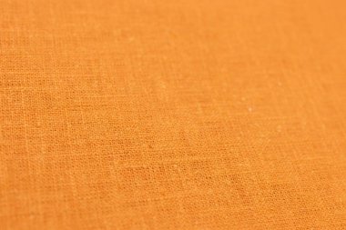 turuncu kenevir doğal kumaş kumaş rengi, tekstil modasının kaba dokusu soyut arkaplan