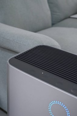 Hava temizleme teknolojisi temiz toz pm 2.5 oturma odasında solunum sistemi için sağlıklı bakım için