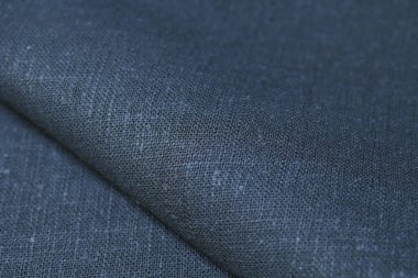 Koyu gri kenevir doğal kumaş kumaş rengi; Tekstil moda soyut arkaplan kaba dokusu