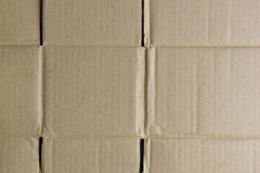 Kahverengi karton kutu dokusu arkaplanı