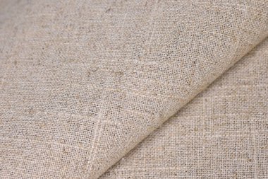 kahverengi kenevir doğal kumaş kumaş kumaş, tekstil modasının kaba dokusu soyut arkaplan
