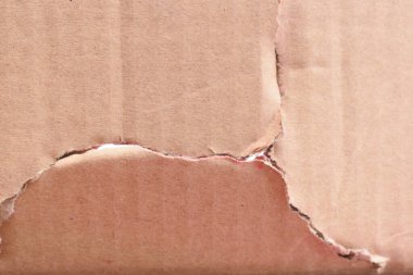 gözyaşı kahverengi karton kutu dokusu arkaplan, geri dönüşüm malzemesi