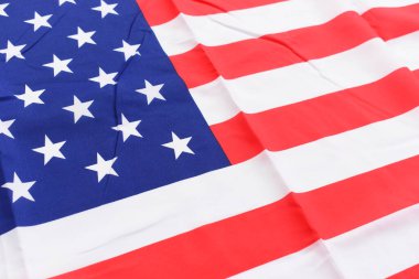 Amerikan dalgası bayrağı dokusu arka planı, ABD