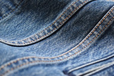 Mavi kot kumaş arka plan, kot moda tarzı.