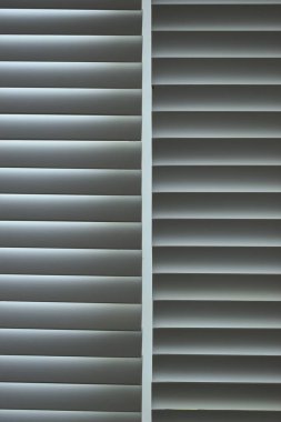 white window blinds in home, object for decorate interior of house