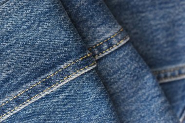 Mavi kot kumaş arka plan, kot moda tarzı.