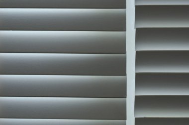 white window blinds in home, object for decorate interior of house