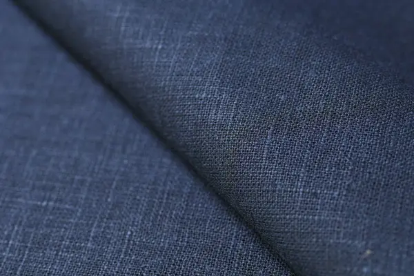 Siyah kenevir doğal kumaş kumaş rengi, tekstil modasının kaba dokusu soyut arkaplan