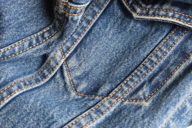 kot pantolon desenli dikişli arka plan, kot tarzı.