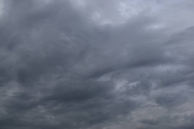 mavi gökyüzü ve beyaz bulut arkaplan, yağmur mevsiminde bulutlu