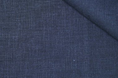 Siyah kenevir doğal kumaş kumaş rengi, tekstil modasının kaba dokusu soyut arkaplan