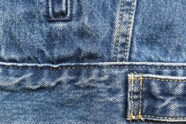 kot pantolon desenli dikişli arka plan, kot tarzı.