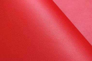 Tasarım için parlak kırmızı deri dokusu