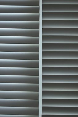 white window blinds in home, object for decorate interior of house