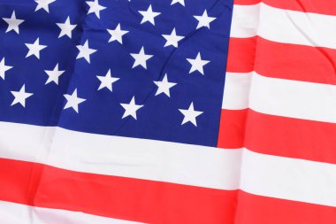 Amerikan dalgası bayrağı dokusu arka planı, ABD