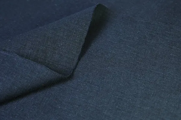 Siyah kenevir doğal kumaş kumaş rengi, tekstil modasının kaba dokusu soyut arkaplan