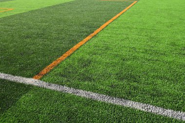 oyun alanı için yapay yeşil çimen arkaplanı