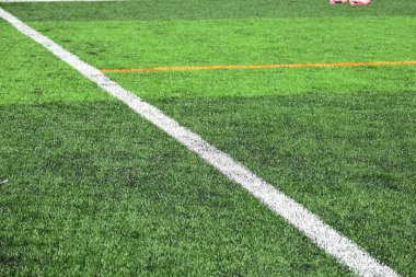 oyun alanı için yapay yeşil çimen arkaplanı