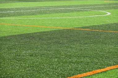 oyun alanı için yapay yeşil çimen arkaplanı