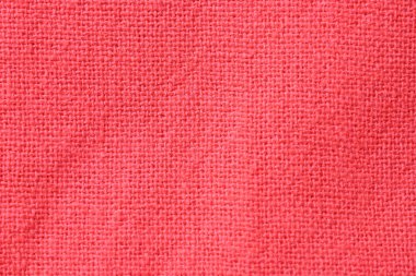 Kumaş kumaşın kırmızı dokusu, moda bezi tasarımı için soyut görüntü