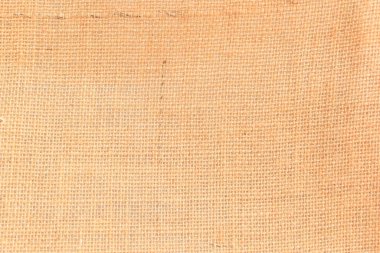 desing arkaplanı için kahverengi örülmüş çuval bezi dokusu