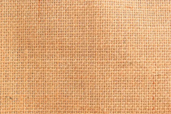 desing arkaplanı için kahverengi örülmüş çuval bezi dokusu