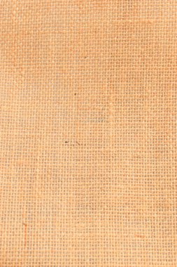 desing arkaplanı için kahverengi örülmüş çuval bezi dokusu