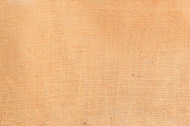 desing arkaplanı için kahverengi örülmüş çuval bezi dokusu