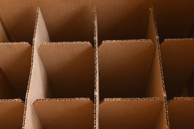 Boş içecek karton kağıt sandığı, geri dönüşüm malzemesi