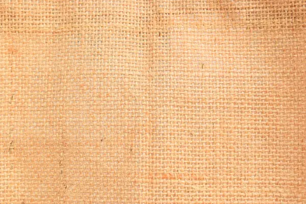 desing arkaplanı için kahverengi örülmüş çuval bezi dokusu