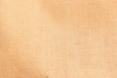 desing arkaplanı için kahverengi örülmüş çuval bezi dokusu